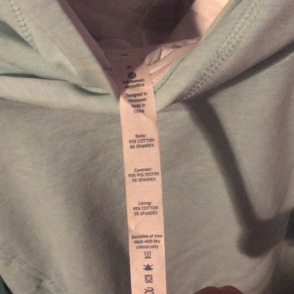 lululemon light blue pullover - Picture 3 of 3